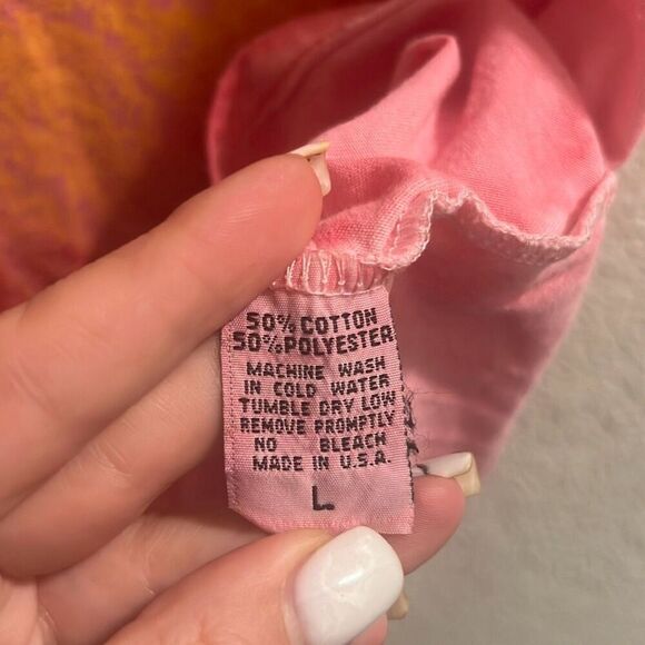 ✨Hawaiian Drift Sz Large Pink T-Shirt✨ - Picture 5 of 5